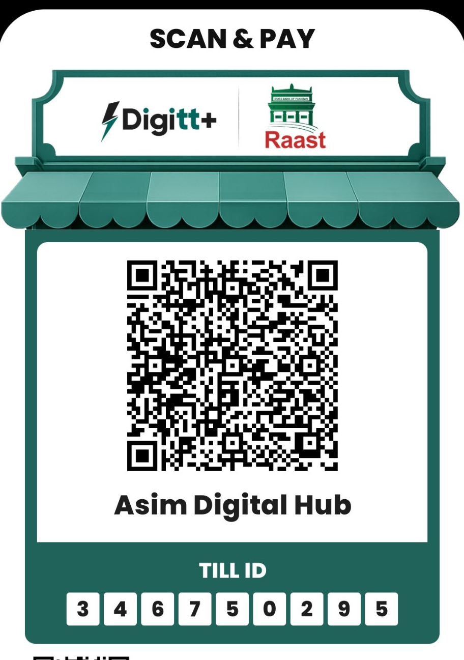 Raast QR — Asim Digital Hub