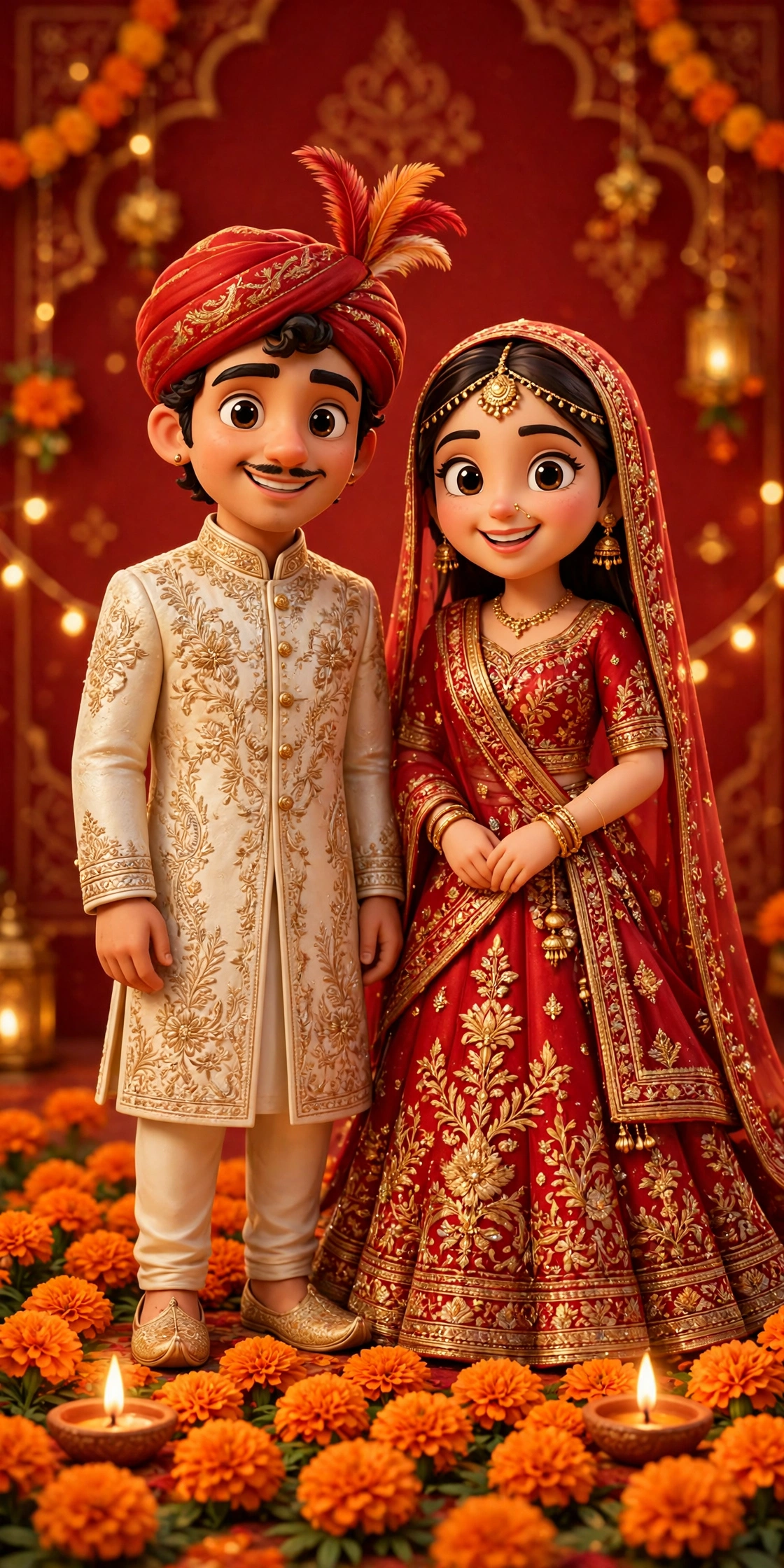 Royal Door Wedding Card
